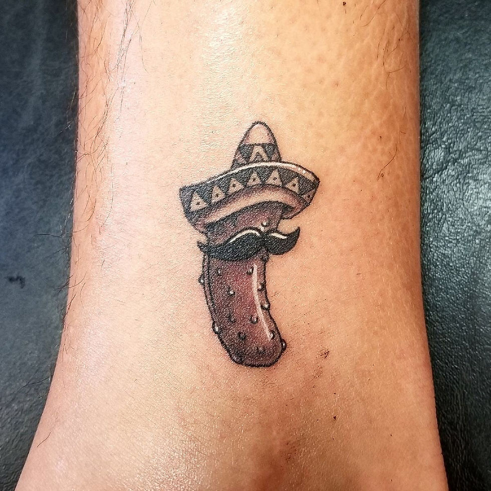 Pickle tattoo