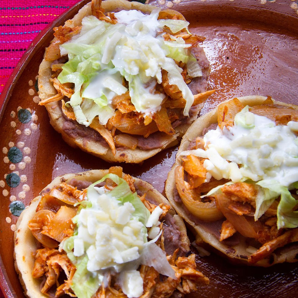 Mexican Street Food Sopes