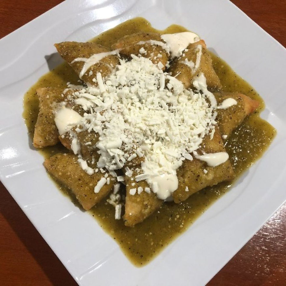 Stuffed Chilaquiels with Oaxaca Cheese Recipe