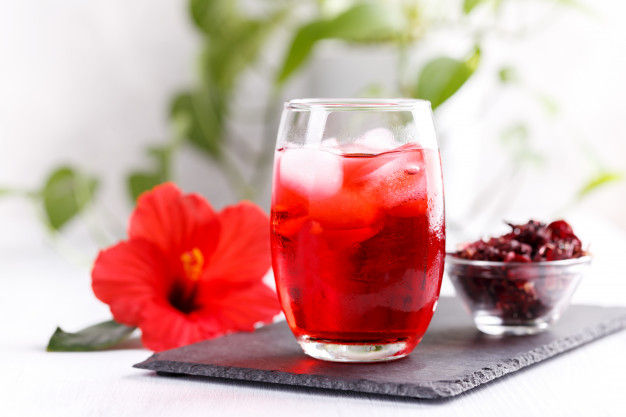 Hibiscus Iced Tea in Dubai
