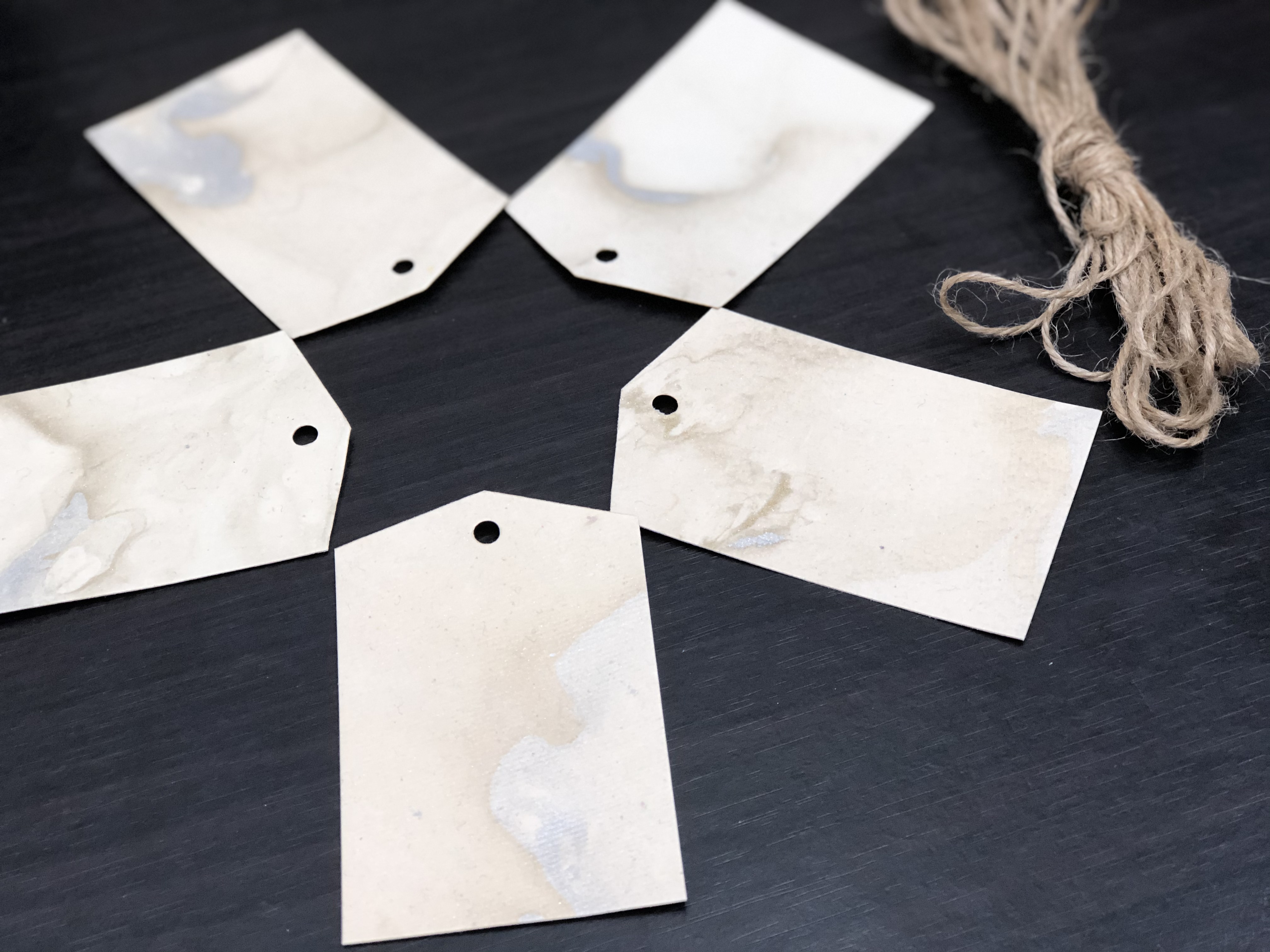 Marble Gift Tags
