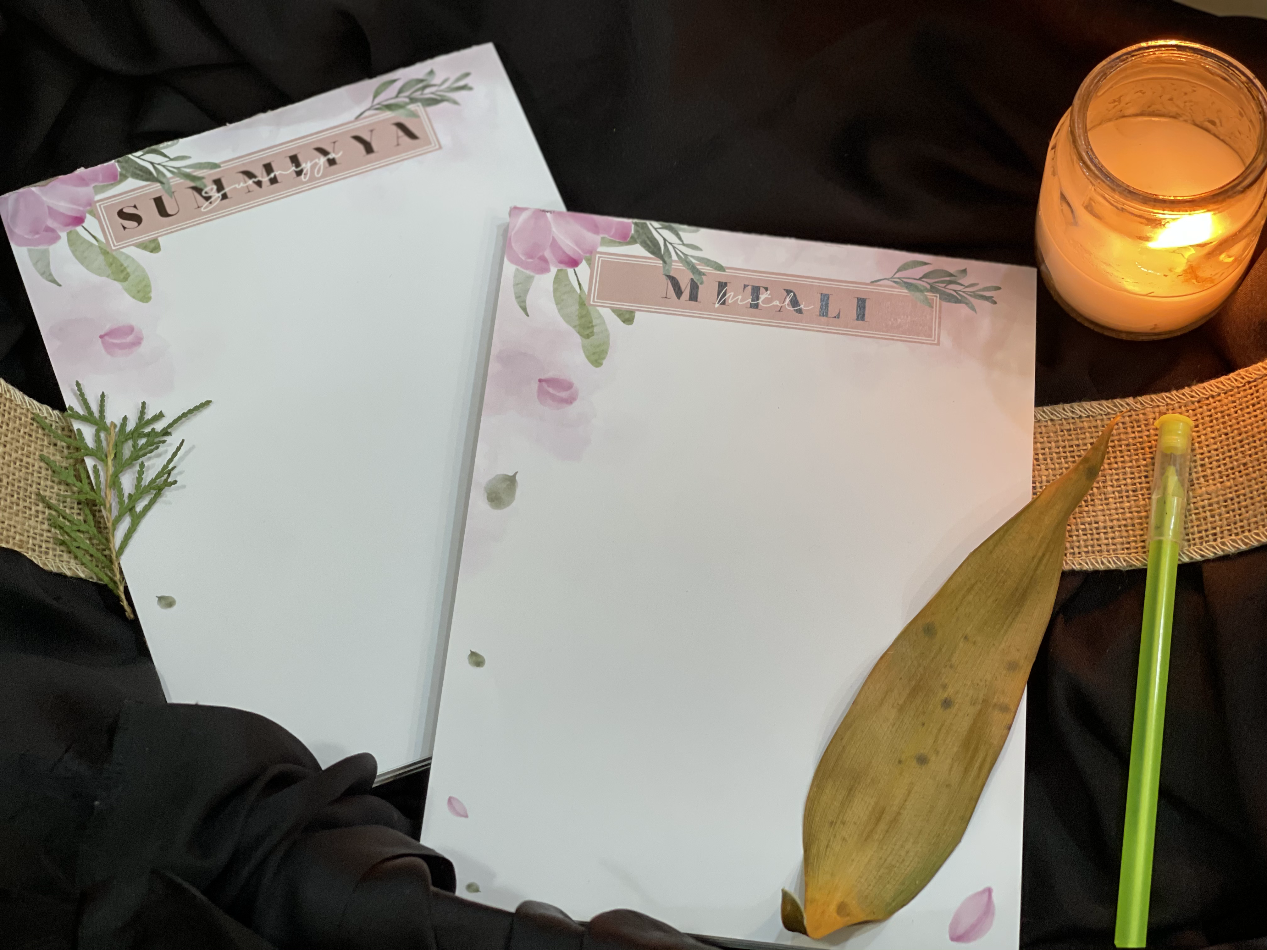 Personalised To Do List/ Notepads