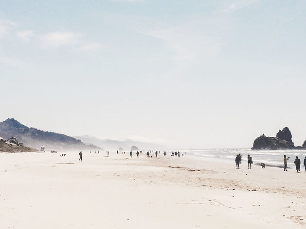 Beach With Rock Formations