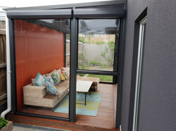 outdoor room PVC blinds Torquay 3