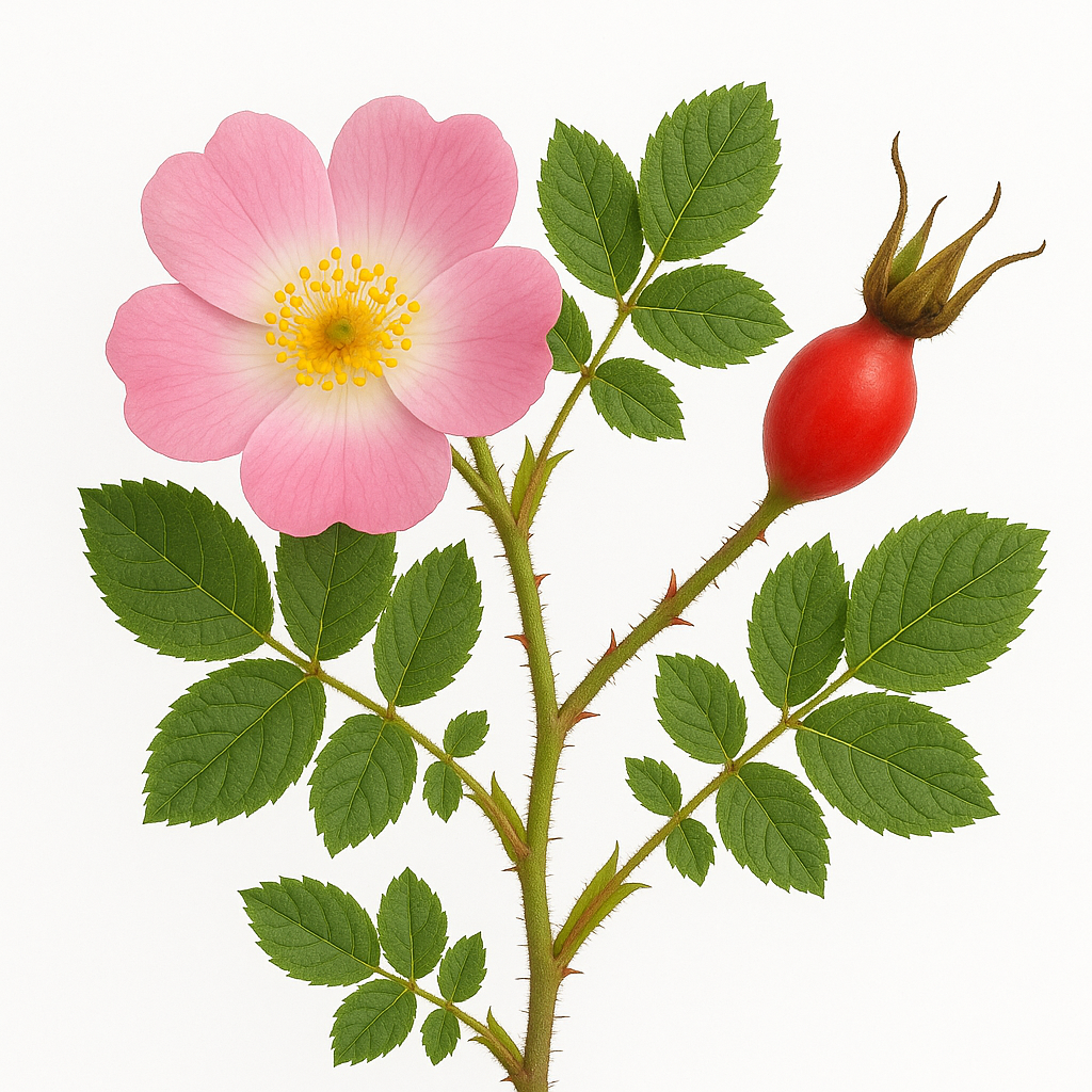 Rosehip (Rosa canina)