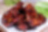 BBQ Chicken wings and Mac and cheese