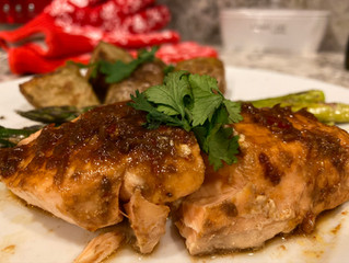 Super Simple Thai Salmon in Foil