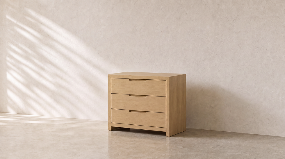 Oak nightstand