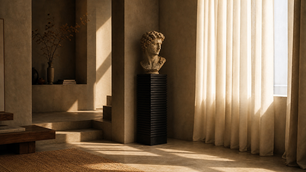 Thumbnail: solid wood pedestal