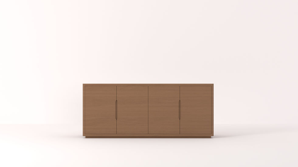 Miniatura: Oak Wood Sideboard