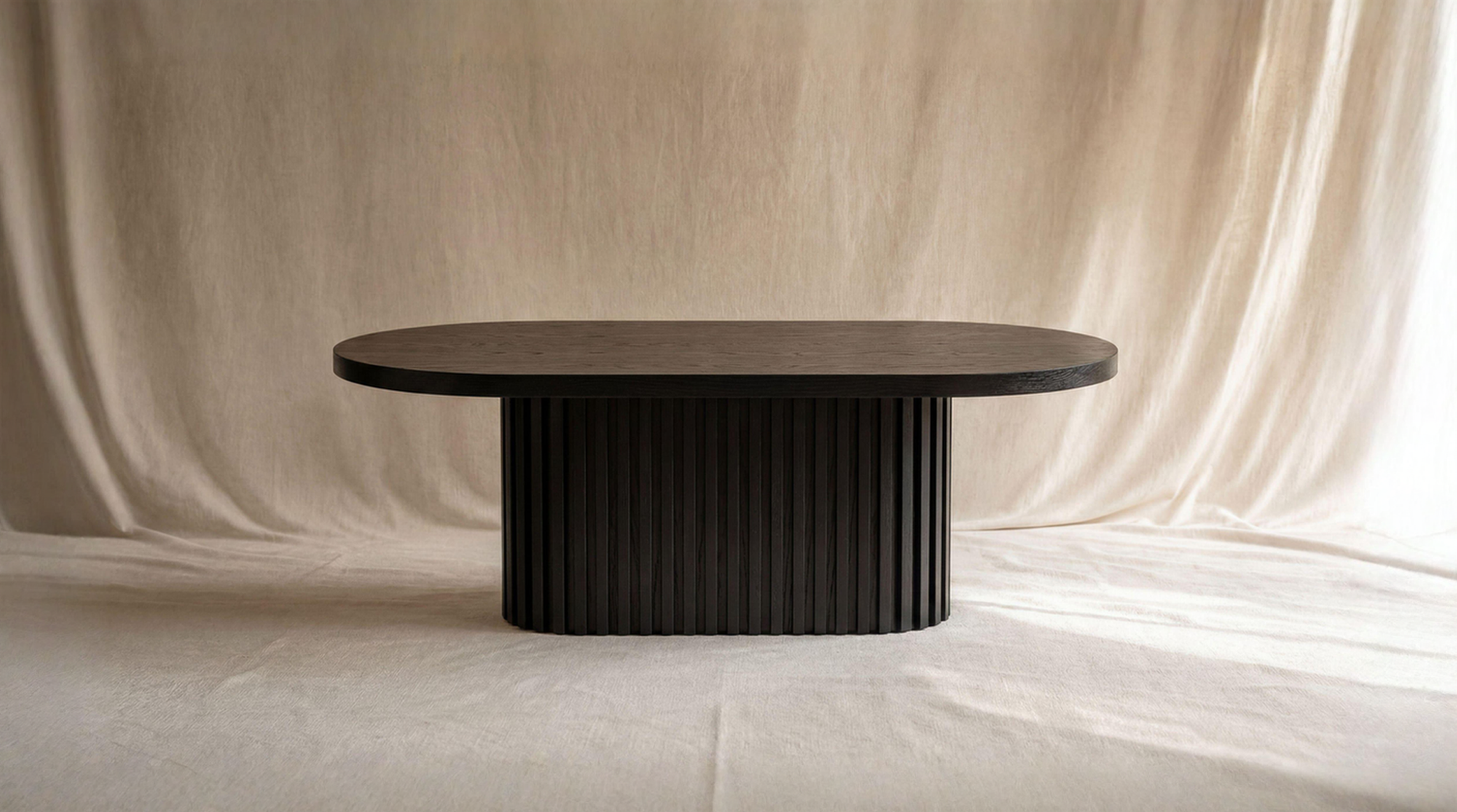 Oak dining table