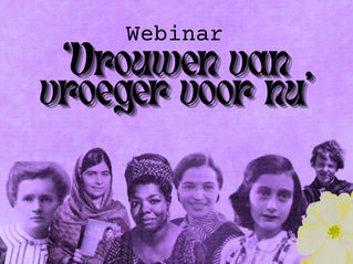 Terugblik webinar: Vrouwen van vroeger voor nu