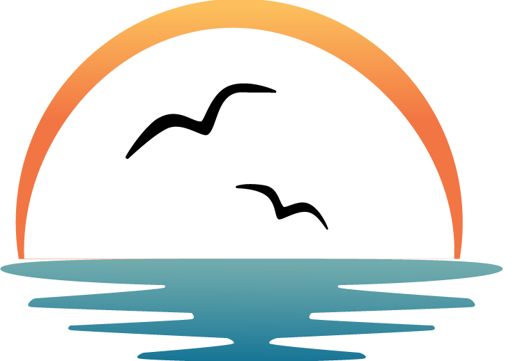 Great Lakes Lawyers graphic with lake and birds