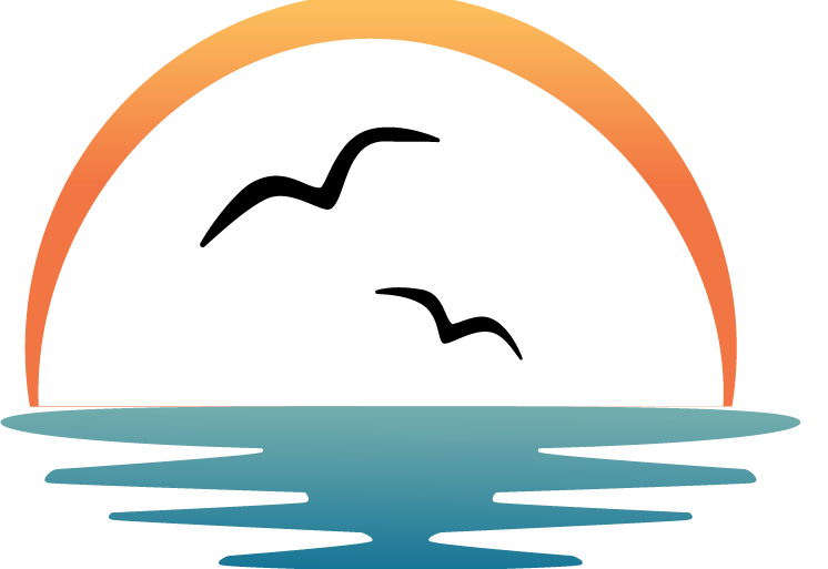 Great Lakes Lawyers graphic with lake and birds