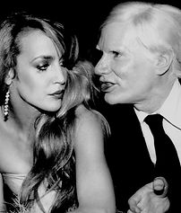 Jerry Hall & Andy Warhol, Studio 54