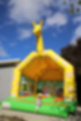 Giraffe Jungle bouncy castle