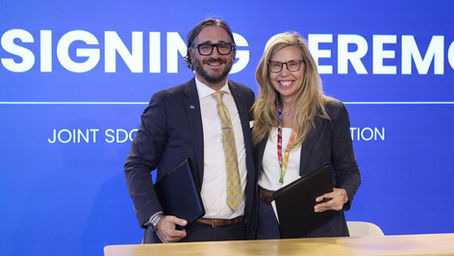 Press Release:  United Nations Joint SDG Fund and PVBLIC Foundation sign Strategic Partnership at UNGA 80