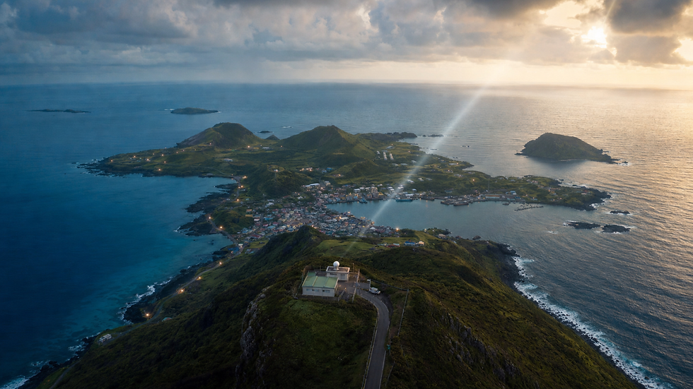 AI-generated image: Satellite connectivity reaches a remote island nation, linking coastal communities across the ocean.