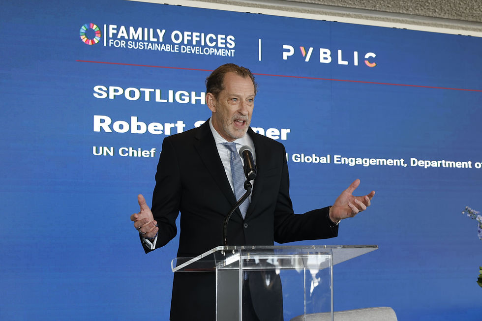 Robert Skinner, Chief of Partnerships and Global Engagement at the United Nations. Photo by David Nicholas.