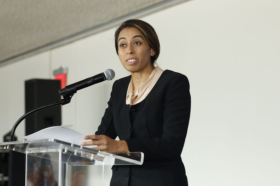 H.E. Ilana Seid, Chair of the Alliance of Small Island States (AOSIS) and Permanent Representative of Palau to the United Nations at the FOSD Summit. Photo by David Nicholas.