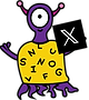 Solving Fun Puzzle Pal Ana Gram with X logo