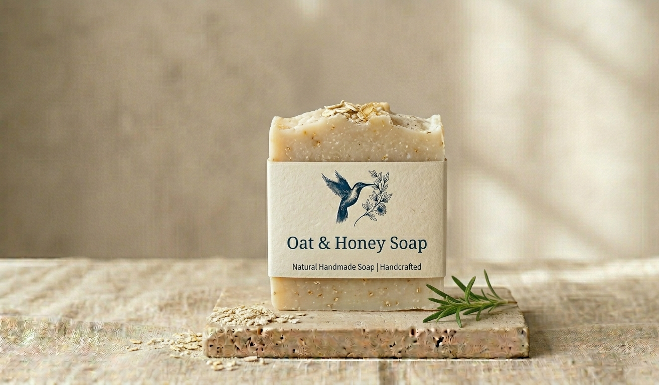 OAT & HONEY SOAP | שיבולת שועל ודבש
