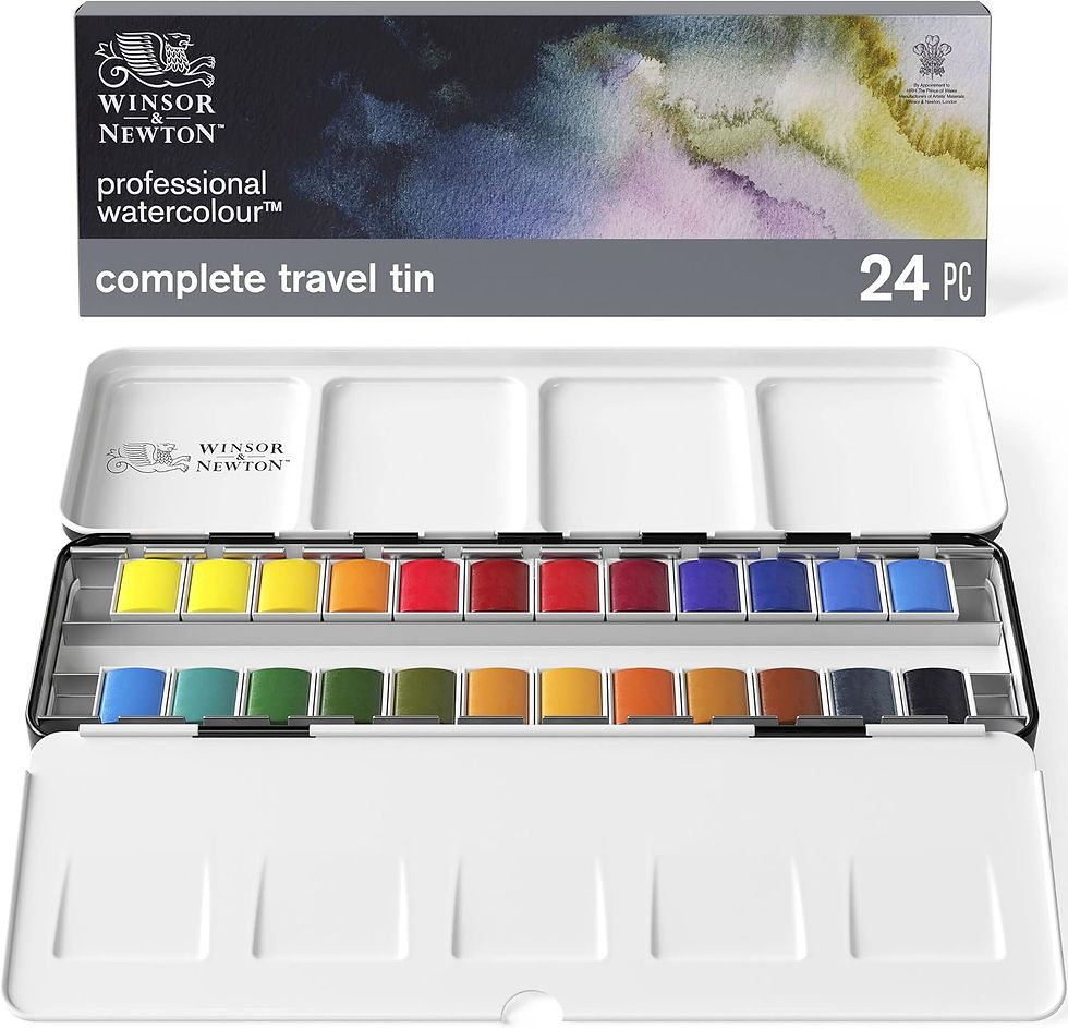 Winsor & Newton Professional watercolour set