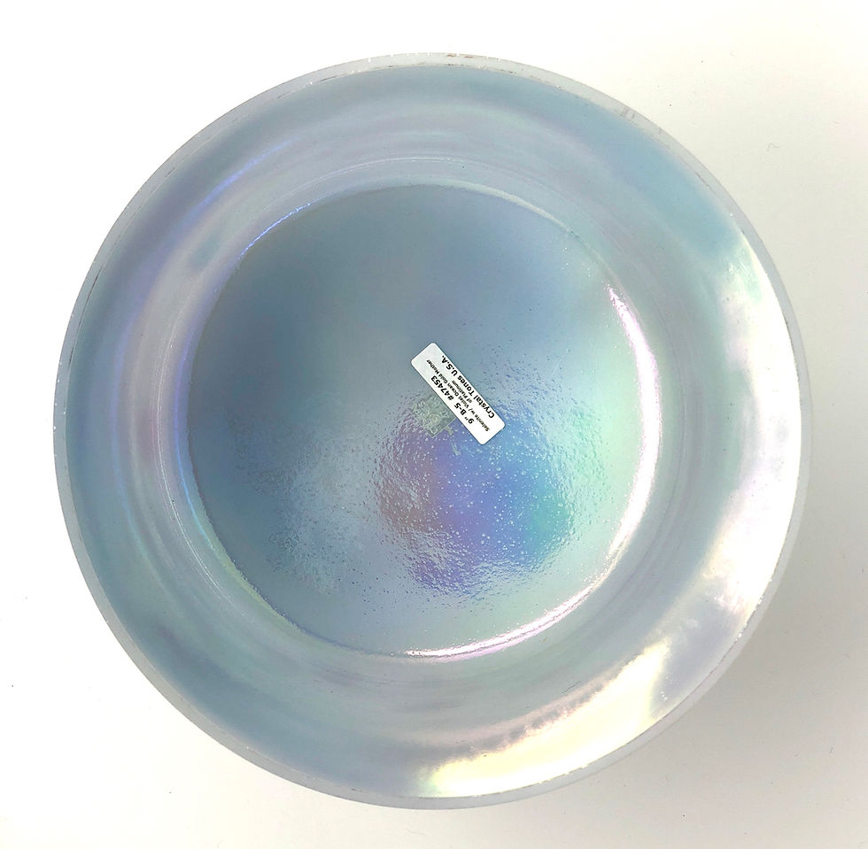 Miniatura: Selenite w/ Violet Ocean Gold w/ Mother Of Platinum