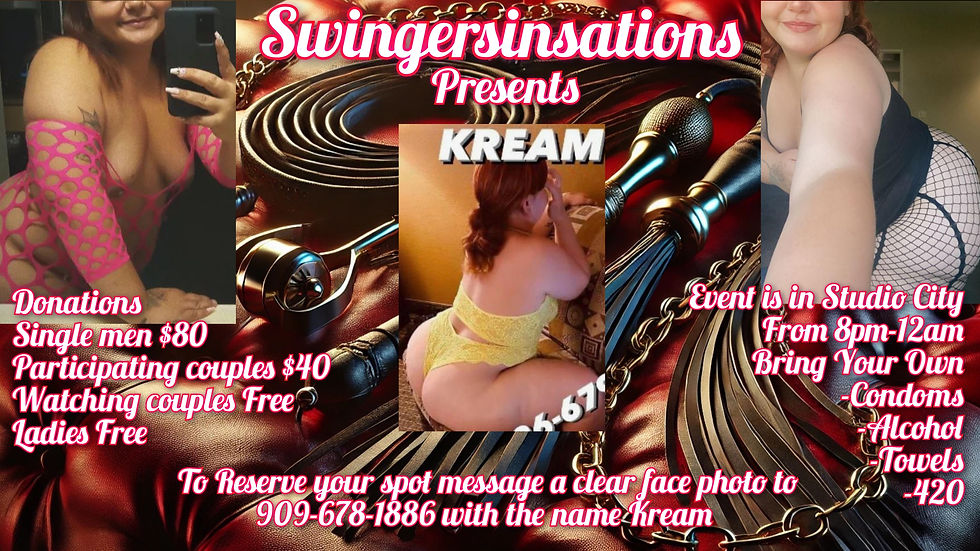 Ms.Kream’s Evening of Ecstasy