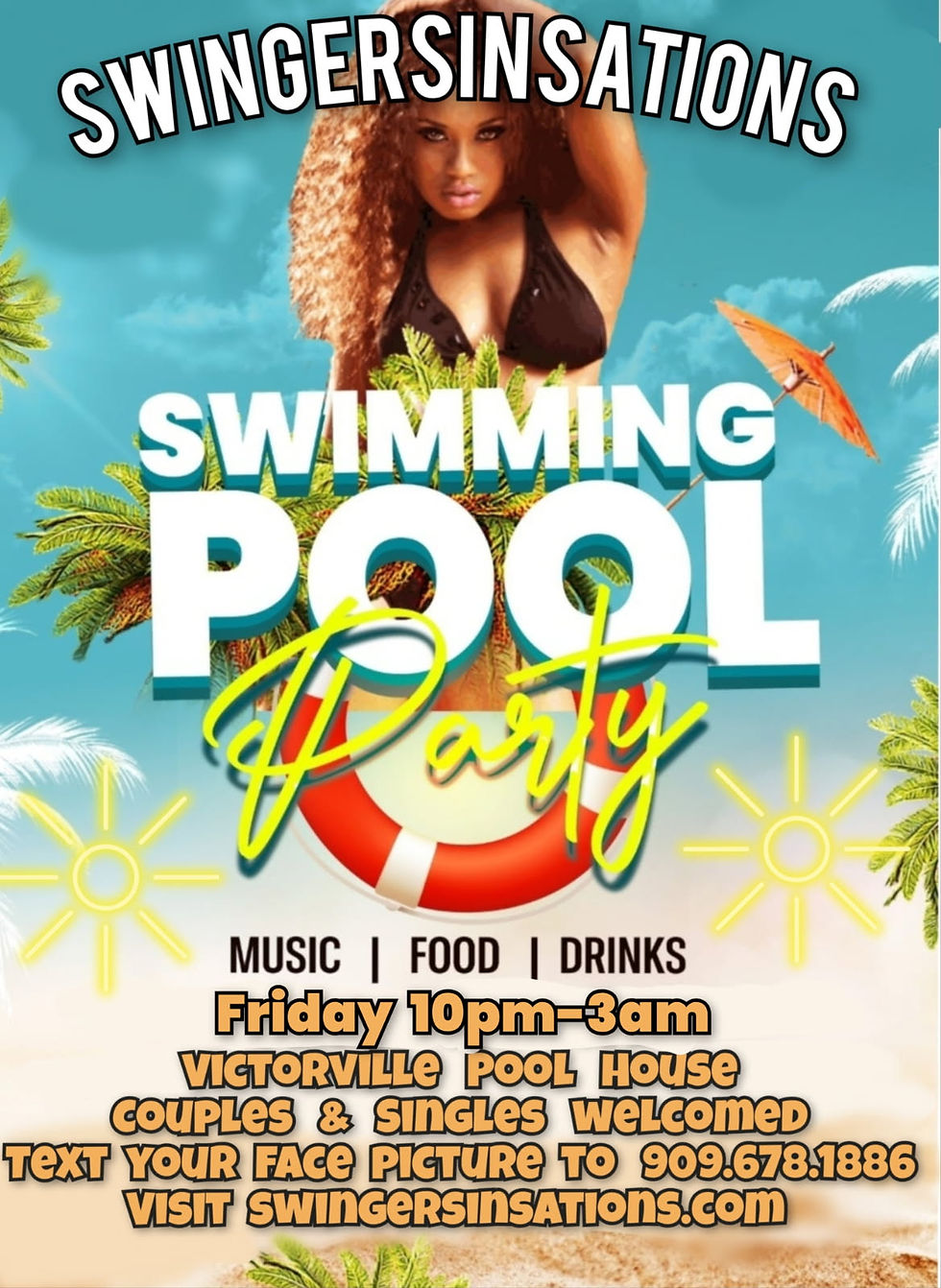 NAUGHTY POOL & PLAY PARTY FRIDAY NIGHT