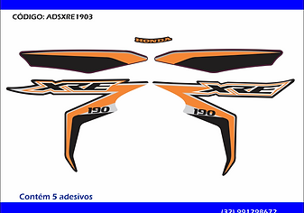 Adesivo Xre 190 2019