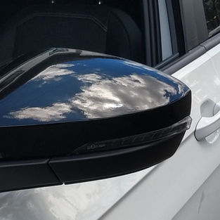 Retrovisor com Black Piano