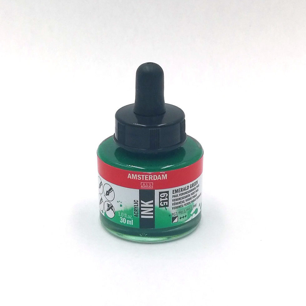 דיו אקרילי | Amsterdam EMERALD GREEN 615