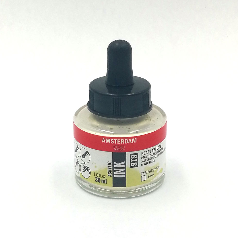 דיו אקרילי | Amsterdam PEARL YELLOW 818