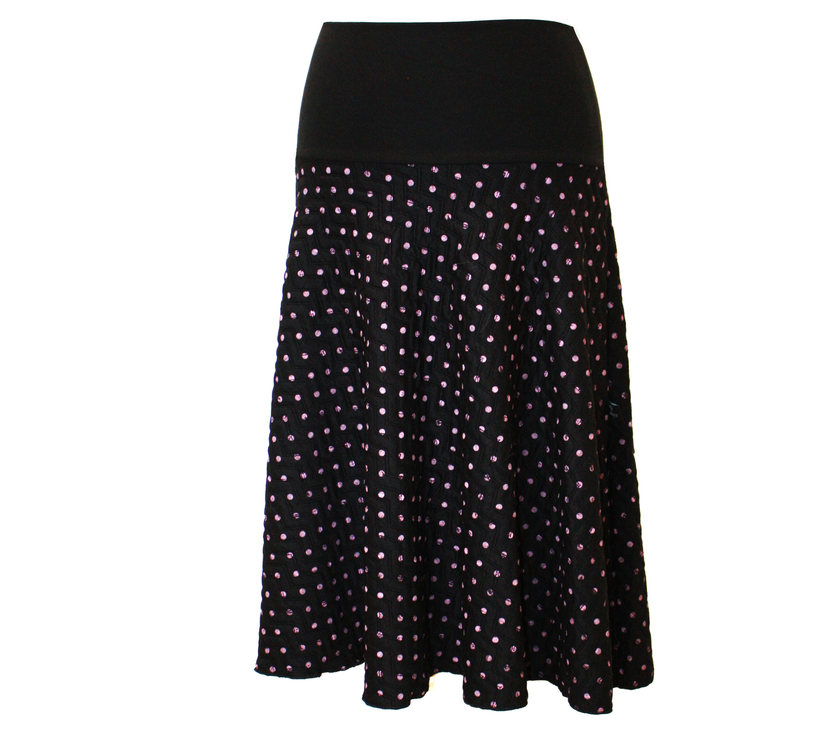 Rock Cloque Schwarz Punkte