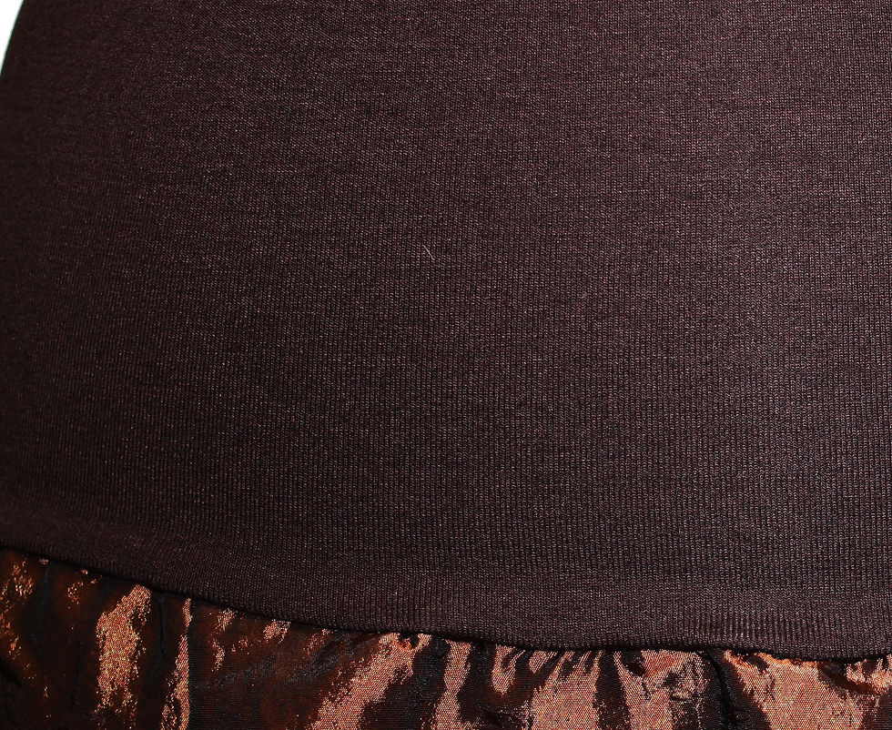 Miniaturbild: Ballonrock Kupfer Braun Taft