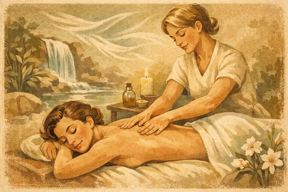 How Flowing Massage Reduces Tension Gently