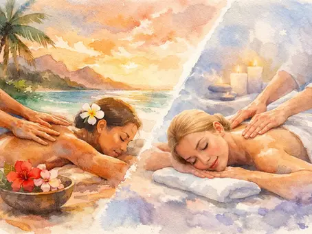 Hawaiian Lomi Lomi Massage vs Swedish Massage