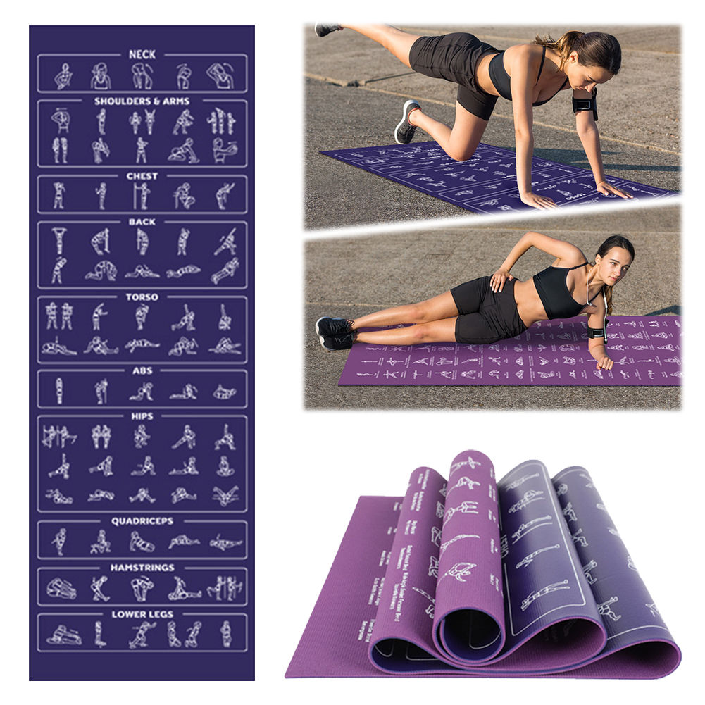 PoseGuide Yoga Mat