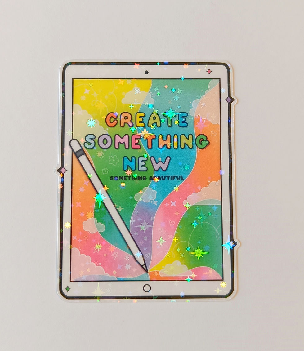 Thumbnail: Stationery set of positivity sticker pack