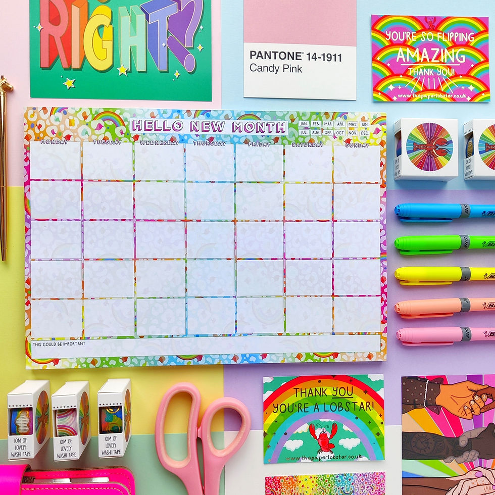 Thumbnail: Monthly Planner Deskpad A4