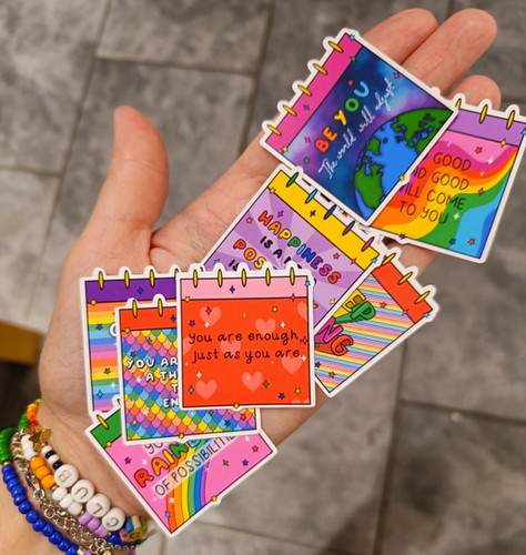 20 piece postit sticker pack | paperlobster