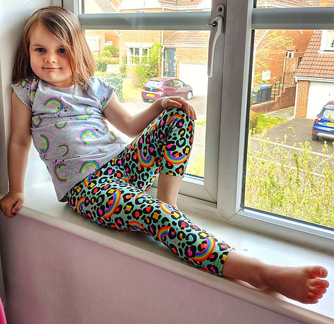 Leggings Per Neonato E Bambino Wrapables, Motivo Piano Lion, Taglia 6-12 Mesi, Morbido Mix Cotone