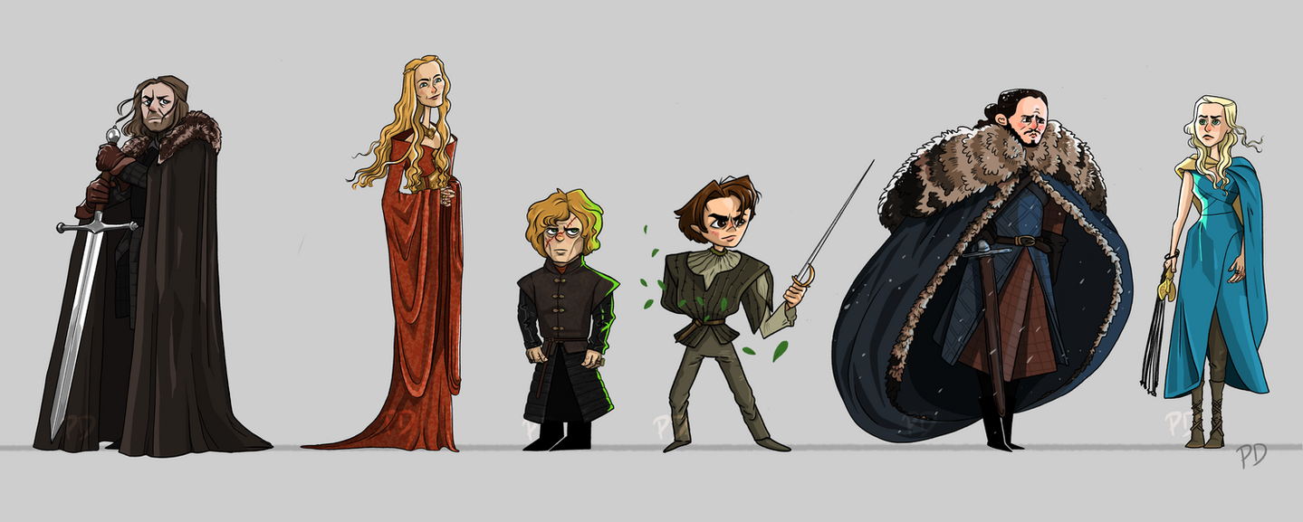 Game of Thrones Character Design