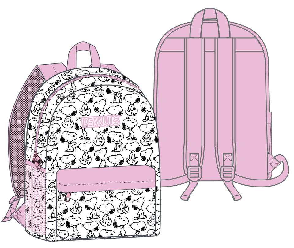 Peanuts Snoopy Backpack CAD