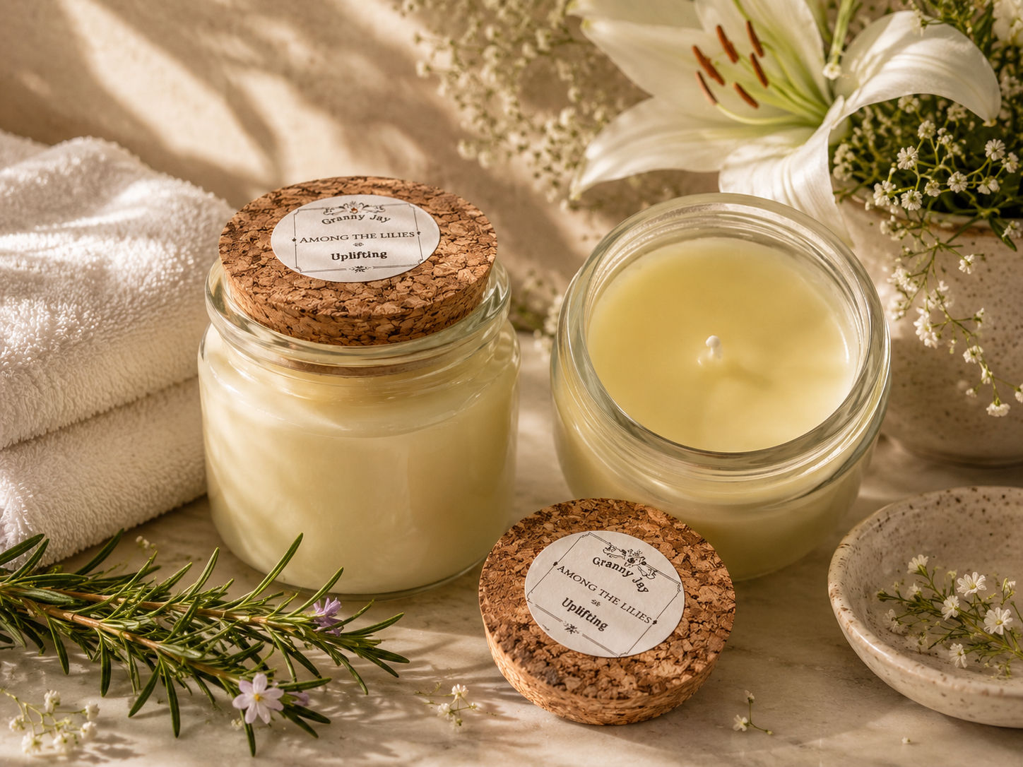 Among the Lilies candle 150ml