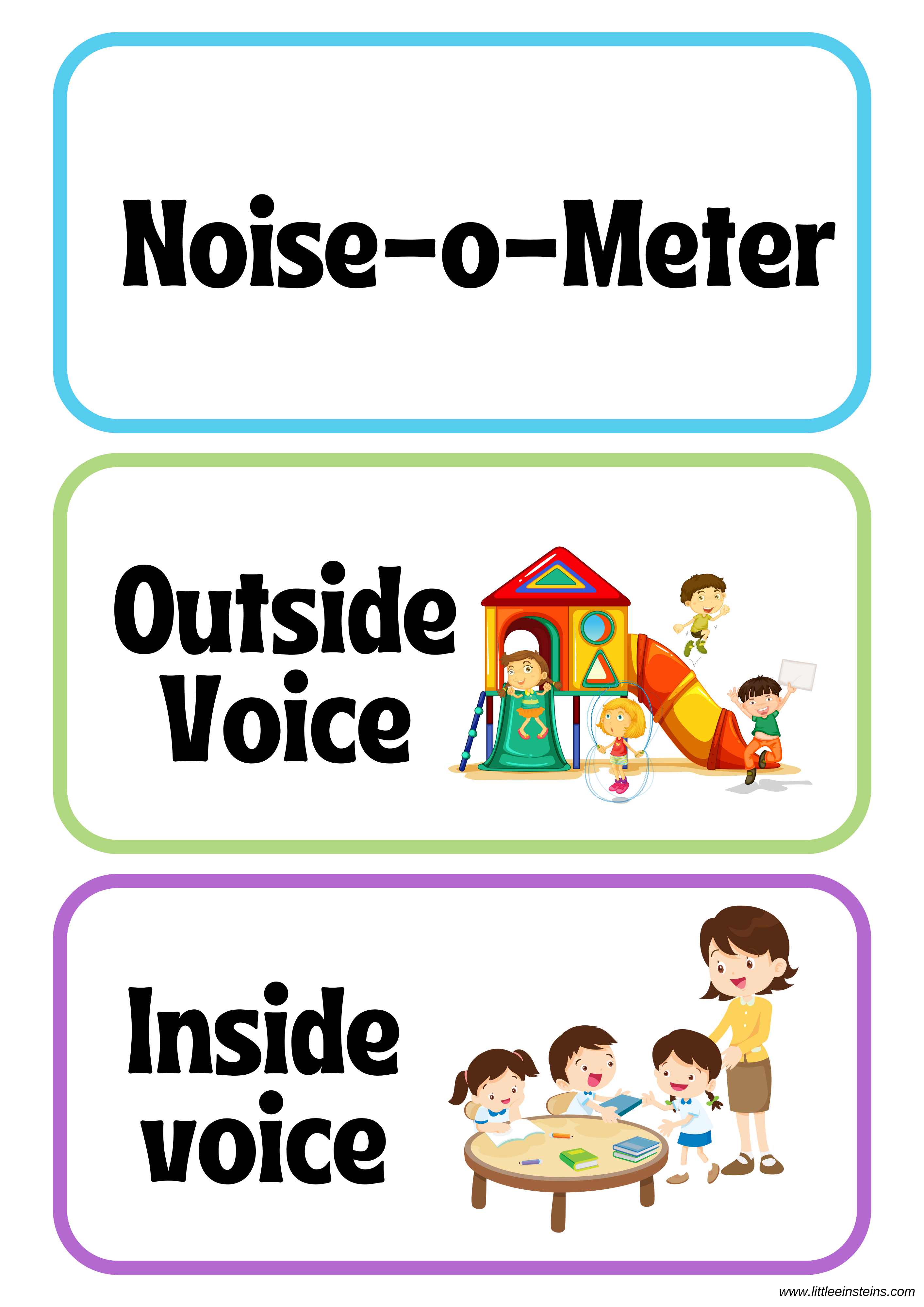 Level Voice Chart