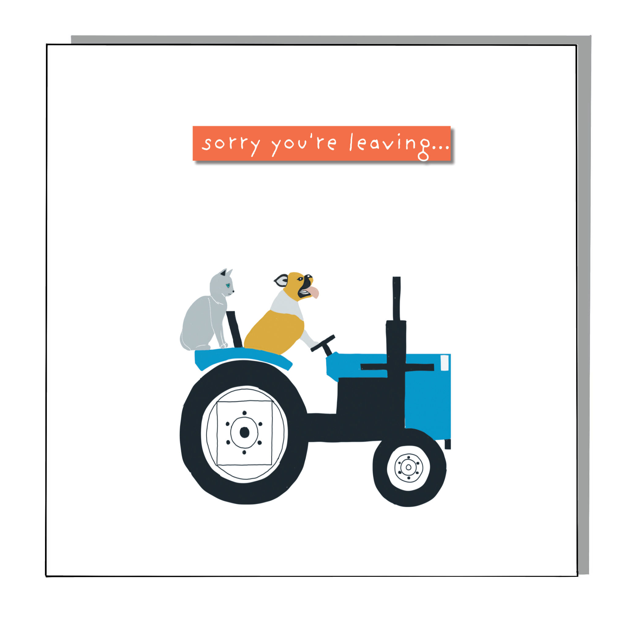 Sorry you're leaving Greeting card (6)