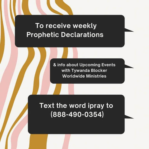 Text Ipray to the Number Below