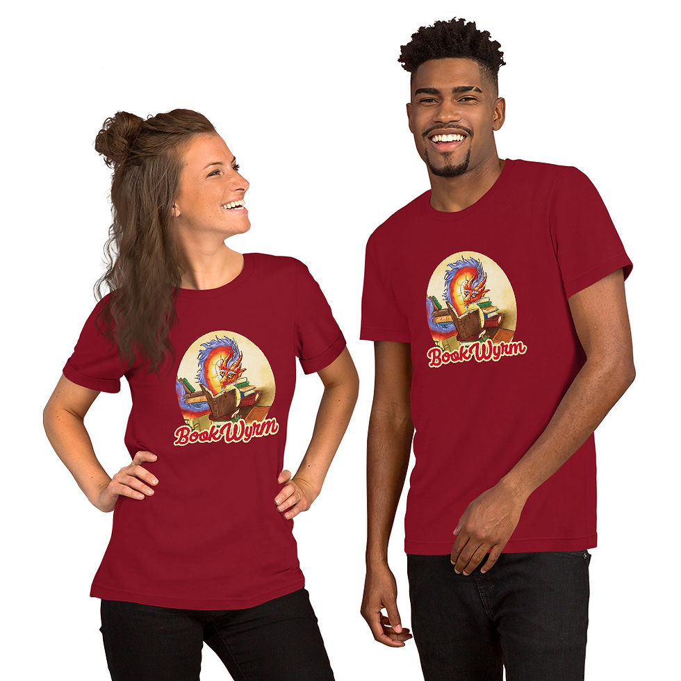 Thumbnail: Book Wyrm 2026 t-shirt